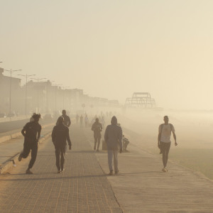 يسبب تلوث الهواء أمراض الجهاز التنفسي كالربو والتهاب الشعب الهوائية خصوصًا لدى الأطفال وكبار السن